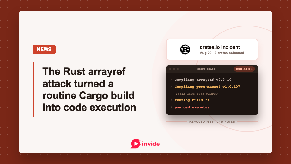 The Rust arrayref attack turned a routine Cargo build into code execution