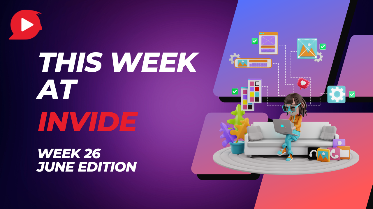 Focus on what keeps you going, top remote jobs and developer tips— This week at Invide (Week 26, June Edition)