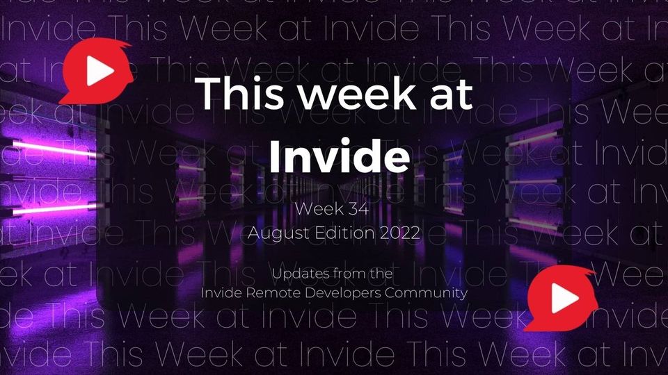 Defeat procrastination and make your own chrome extension — This Week At Invide (Week 34, Aug Edition)