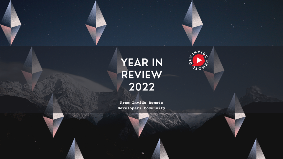 Invide Developer Community's Year in review 2022