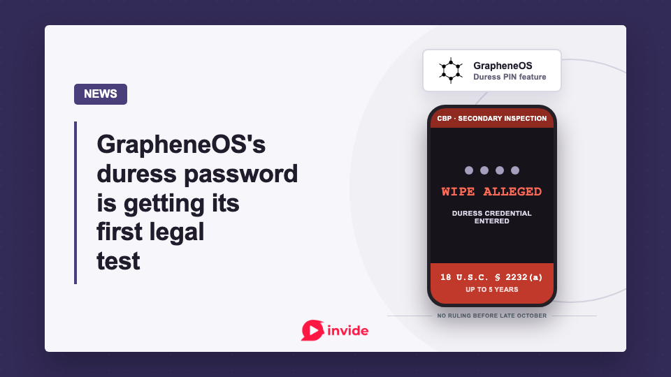 GrapheneOS's duress password is getting its first legal test